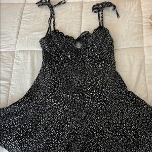 Princess Polly Black and White Romper